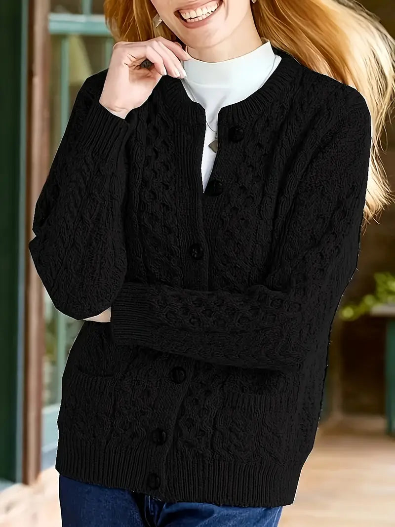 Cardigan caldo invernale