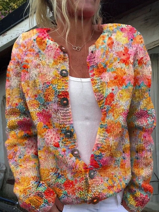 Cardily - Cardigan invernale colorato