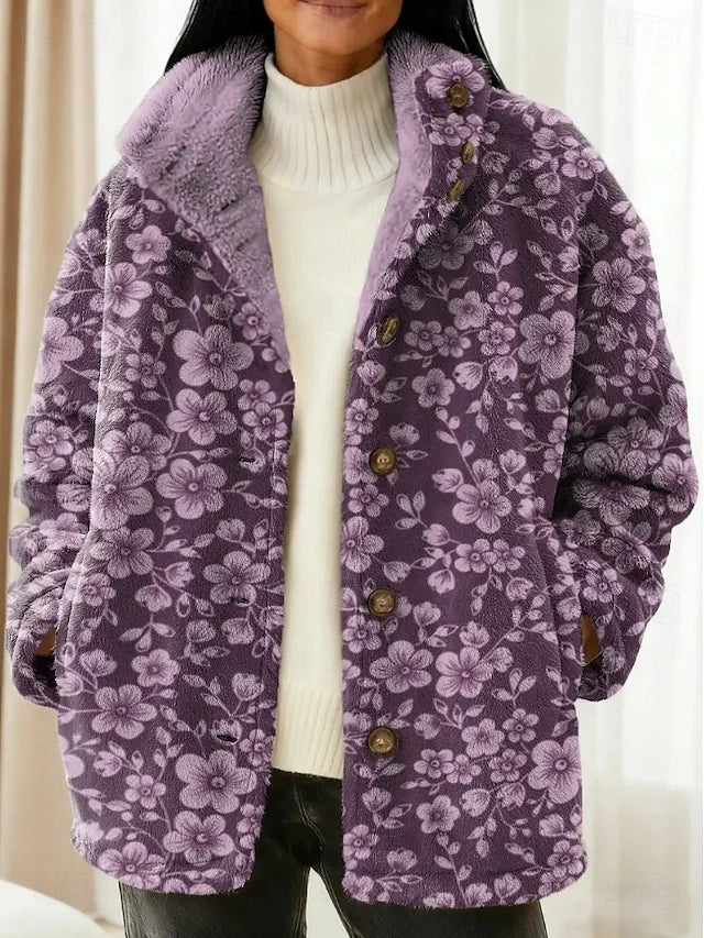 Cappotto invernale con pelo