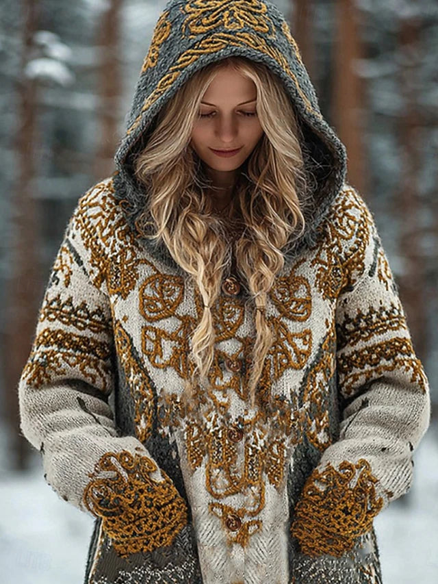 Cappotto invernale con cappuccio