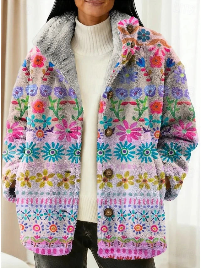 Cappotto invernale con pelo