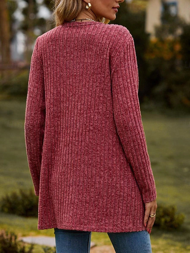 Cardigan invernale lungo