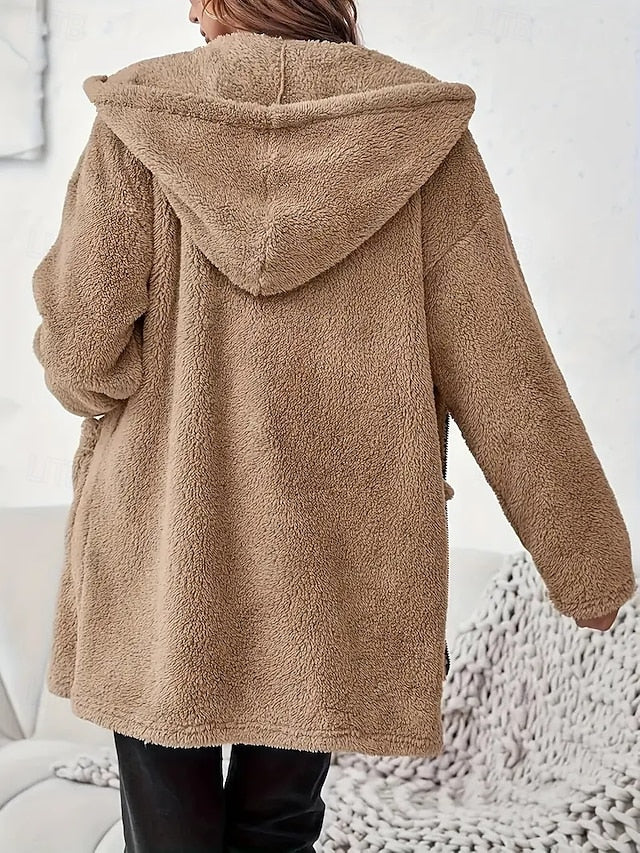 Giacca teddy invernale alla moda