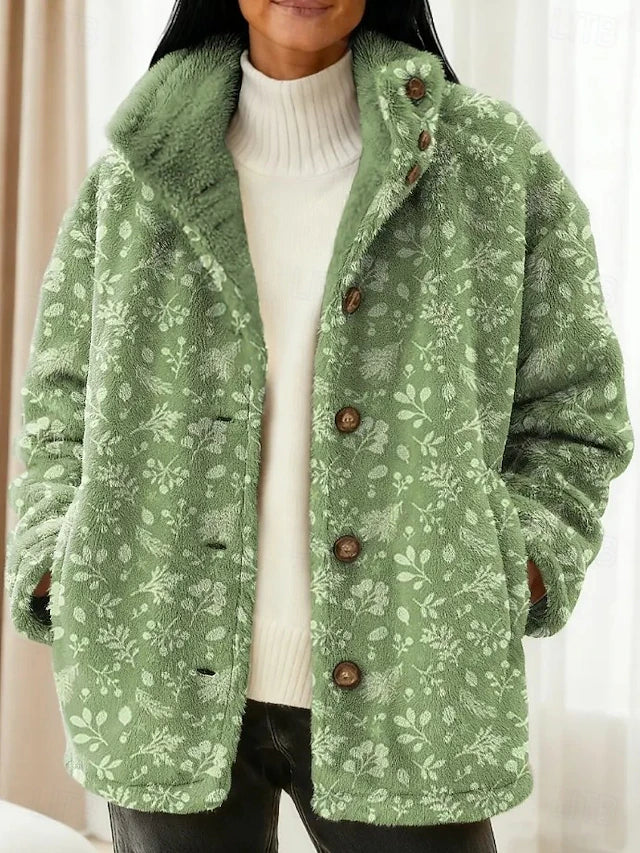 Cappotto invernale con pelo